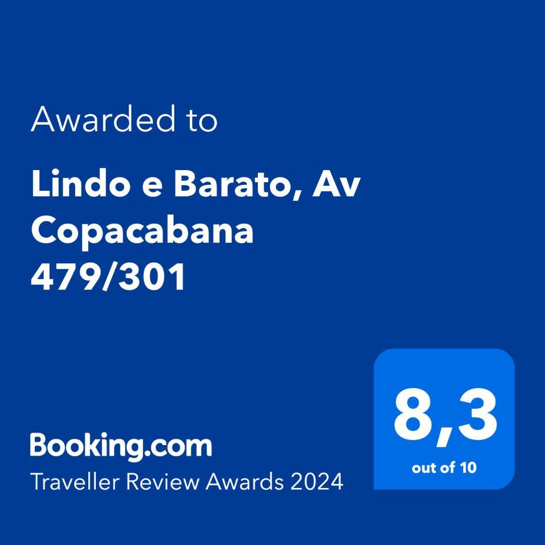 Lindo E Barato, Av Copacabana 479/301 Rio de Janeiro Zewnętrze zdjęcie